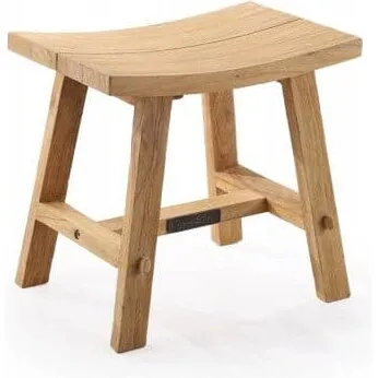 Hercules Teak Skammel/Stol i kerneteak 49×32×42/44 cm