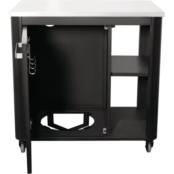 COZZE L900 udebord 90 cm i rustfrit stål