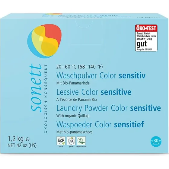 Sonett Økologisk Vaskepulver Color Sensitive 42 oz