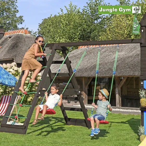 Jungle Gym Climb Xtra klatremodul sort træ