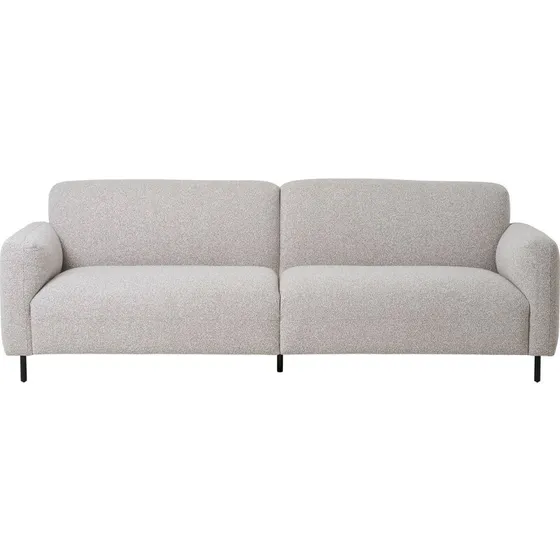 Salvador 3-personers sofa, lysegrå bouclé
