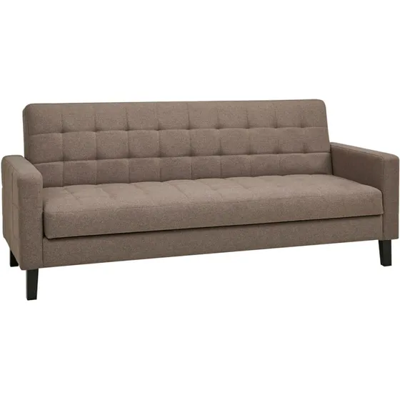 House Nordic Milton sovesofa med opbevaring, brun 85/109x204 cm