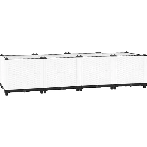 Højbed 160x40x38 cm i polypropylen