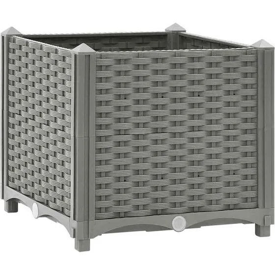 Højbed 40x40x38 cm i polypropylen – robust plantekasse