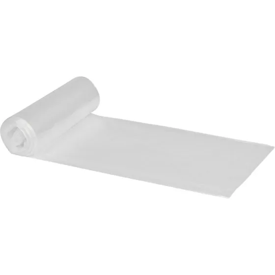 Spandepose 50 l klar 65x70 cm LDPE – 12 ruller á 50 stk