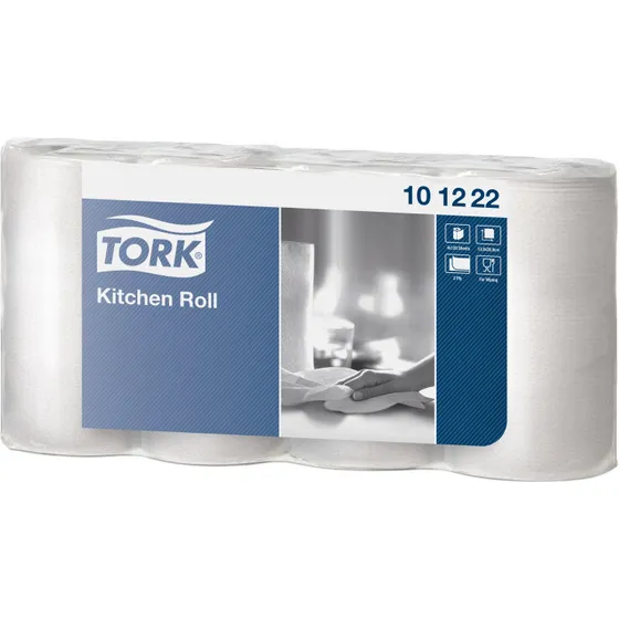 Tork Plus Køkkenrulle 2-lags, 32 ruller (120 ark/rolle)