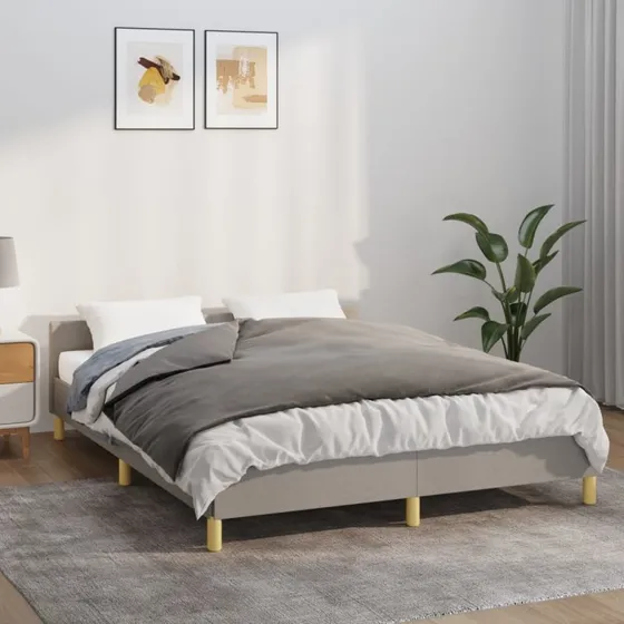 Tyngdetæppe med betræk 137x200 cm, 10 kg – Grå