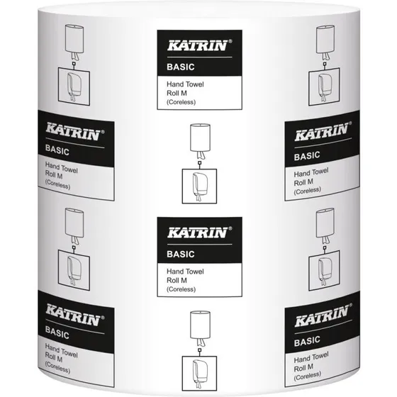 Katrin Midi 300 m uperforeret håndklæderulle, 6 rl/krt