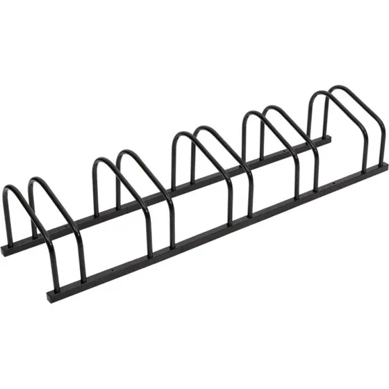 Cykelstativ til 5 cykler i sort stl
