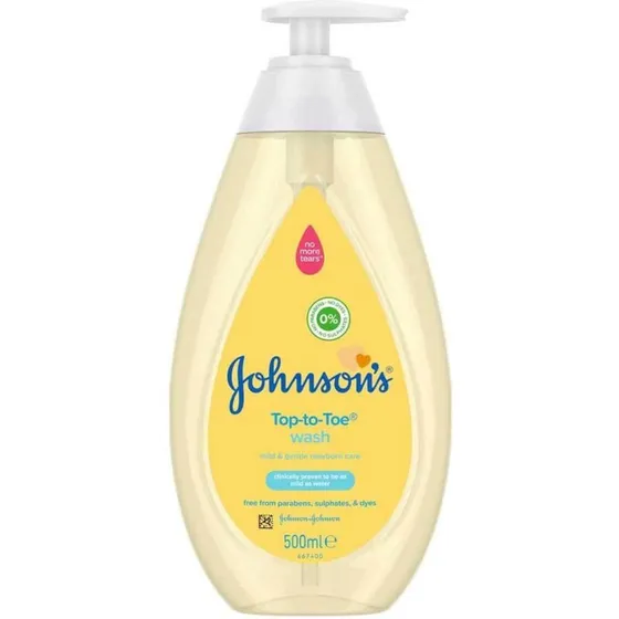 Johnson's Baby Top-To-Toe krops- og hårvask 500 ml