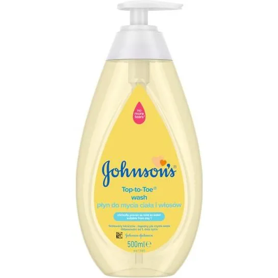 Johnson's Top-Toe Baby Body & Hair Wash 500 ml