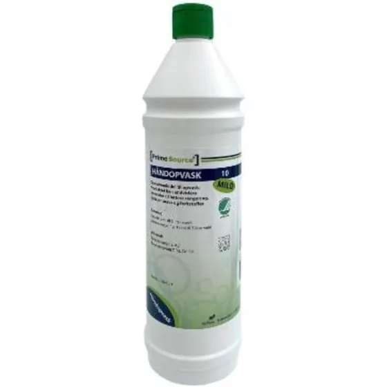 PrimeSource Mild 10 opvaskemiddel, uden farve & parfume, 1 L