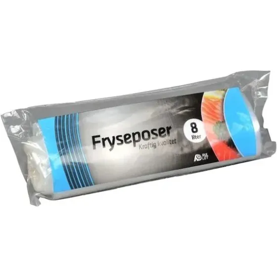 Frysepose klar 8 l 25x50 cm LDPE 36 µm