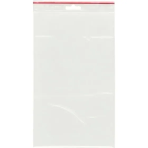 Grippie lynlåspose 150x250 mm, klar 50 µm, 100 stk