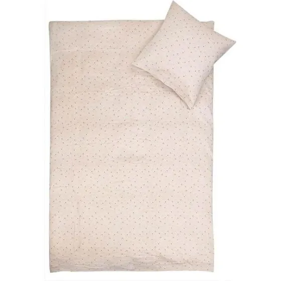 By Night Junior sengetøj 100x140 cm Soft Wood sand - 100% bomuldssatin