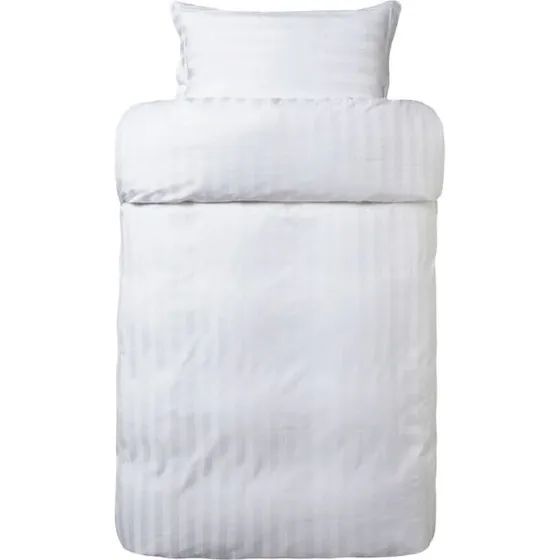 Høie of Scandinavia Satin sengetøj London 140x220 cm, hvid