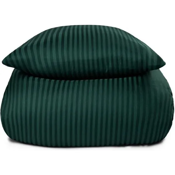 Borg Living bomuldssatin sengesæt 150x210 mørkegrå