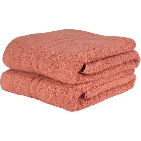 IN Style Gæstehåndklæde 30x50 cm Coral – 100% bomuld