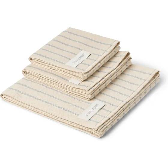 UNA håndklæde Water Rain – 100% økologisk GOTS bomuld