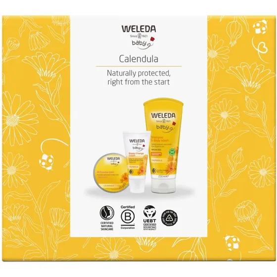 Weleda Calendula Babyplejesæt 3 dele
