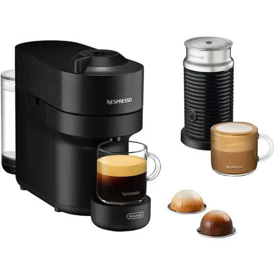 Nespresso De'Longhi Vertuo POP ENV90.BAE kapselmaskine + mælkeskummer