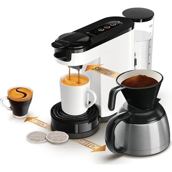 Philips Senseo Switch 3in1 - Hvid