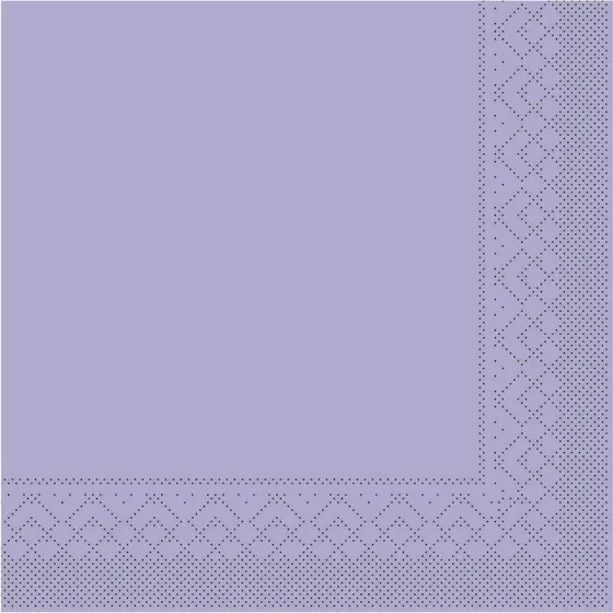 Sovie frokostservietter syrenlilla 33x33 cm 20 stk 3-lags