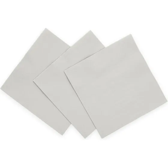 Engangsservietter Sølv 33x33 cm 20 stk