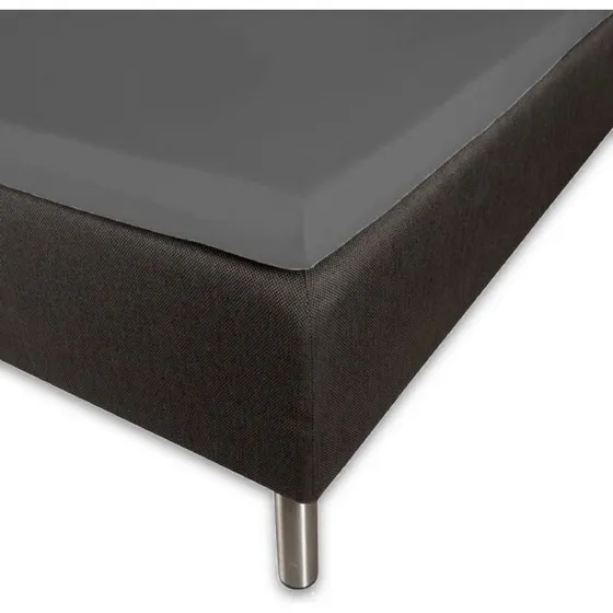 Nordstrand Home Kuvertlagen 180x200 cm 8 cm – Antracit, 100% bomuld