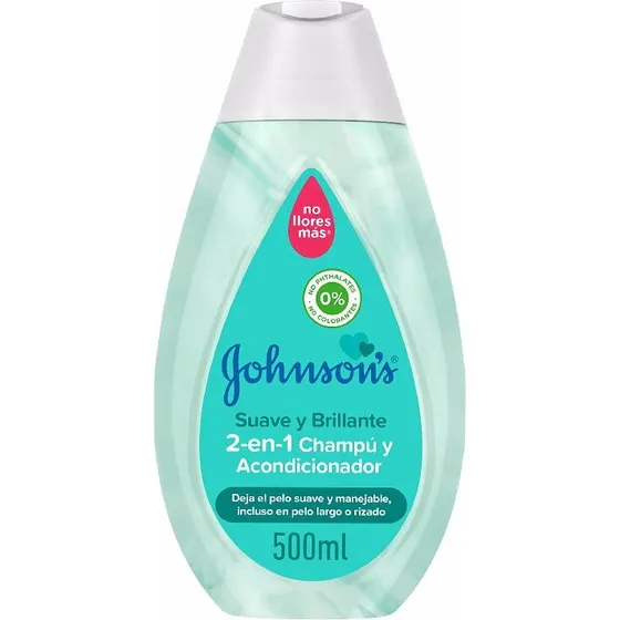 Johnson's Baby Soft & Shiny 2-i-1 Shampoo & Balsam 500 ml