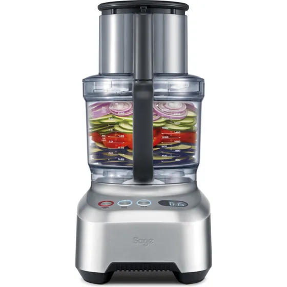 Sage The Kitchen Wizz Pro BFP800 foodprocessor, stål 2000W