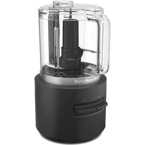 KitchenAid Go ledningsfri minihakker 5KFCR500BM, 1,18L, sort