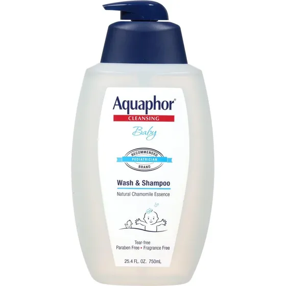 Aquaphor Baby Wash & Shampoo uparfumeret 750 ml