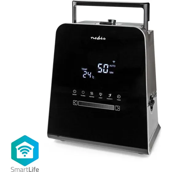 Nedis SmartLife luftfugter 5,5 l kold/varm tåge Wi‑Fi - HUMI150BKW