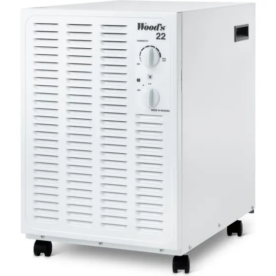 Wood's SW22FW affugter 8 L/døgn – op til 100 m²