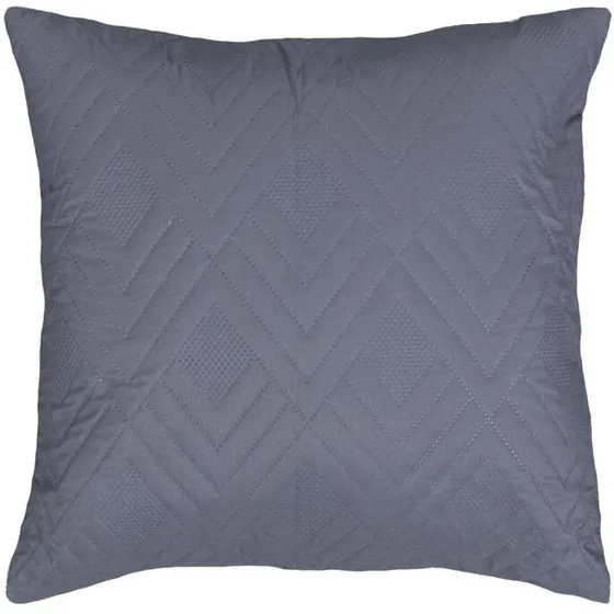 Borg Living pyntepude 45x45 cm - tosidet mørkegrå/lysegrå