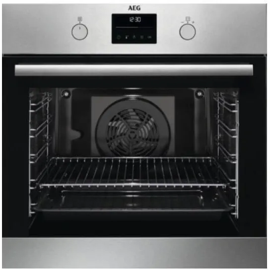 AEG BCP6000M indbygningsovn i rustfrit stål
