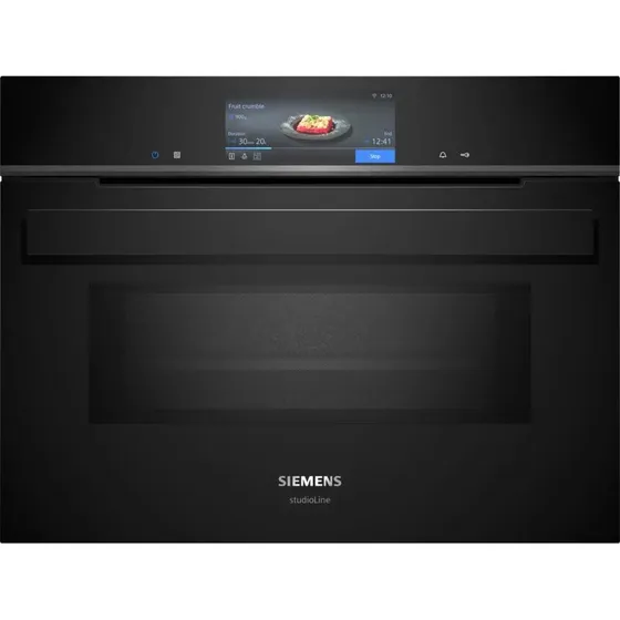 Siemens iQ700 kompakt ovn m/mikro CM978GNB1, 45 l