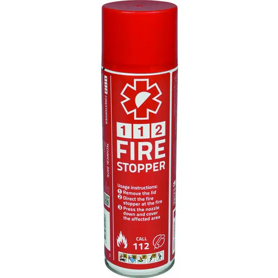 112 Brandslukker dåse 400 ml (inkl. neopren taske)