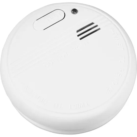 Elworks Optisk røgalarm 9V, hvid (85 dB)