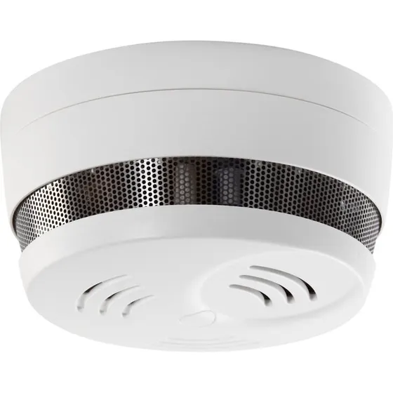 Cavius Trådløs røgalarm Ø97 mm, 230V med 10 års backup