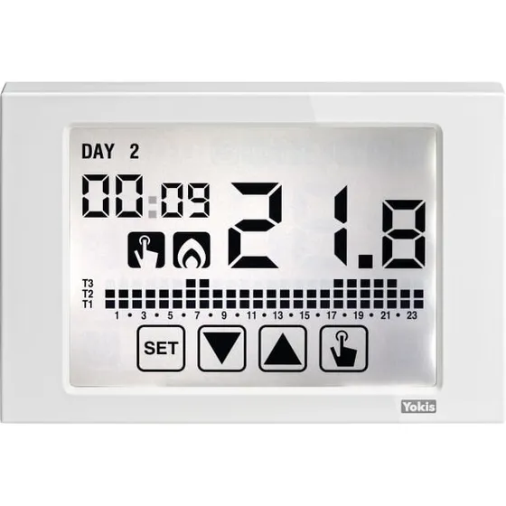 Yokis termostat (fortrådet og trådløs)