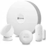 EZVIZ 4-delt sikkerhedssæt – gateway, dørkontakt, PIR & knap