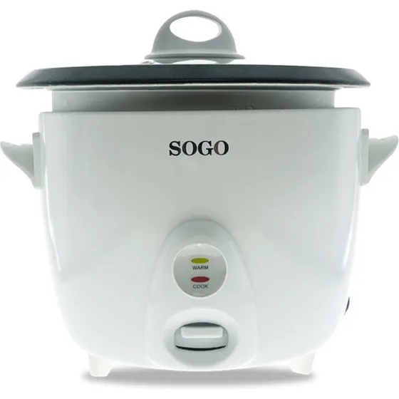 Sogo 1,5 L 500W riskoger – hvid