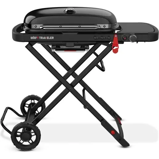 Weber Traveler Stealth Edition gasgrill (matsort)