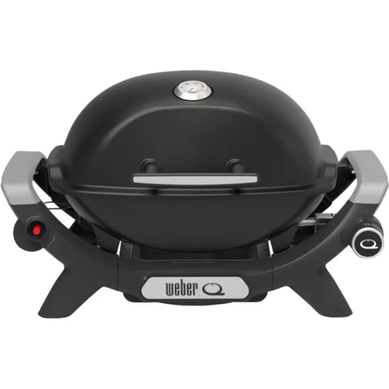 Weber Q1100N gasgrill, sort