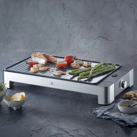 WMF Lono bordgrill med flad- og rilleplade