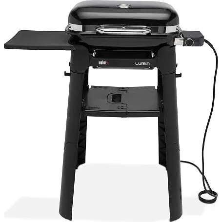 Weber Lumin Compact elgrill, sort - inkl. stander