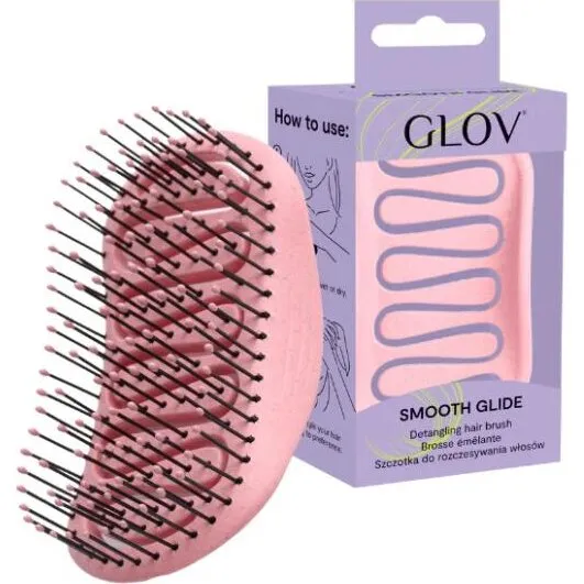 GLOV Smooth Glide Detangling hårbørste