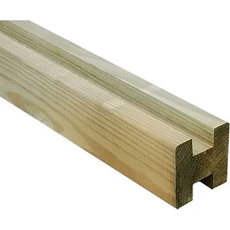 HORTUS H-stolpe mellem 9x9x270 cm